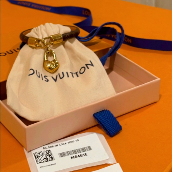 Louis Vuitton Jewelry - 💯% Authentic Louis Vuitton Crazy In Lock Charm Bracelet✨